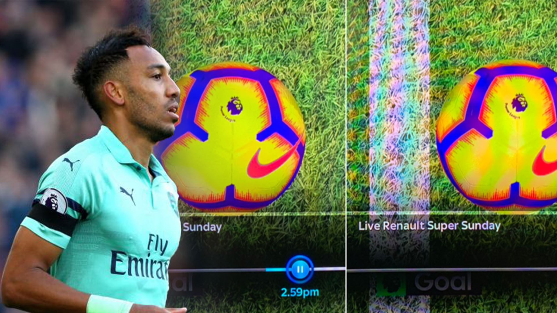 Công nghệ Goal-line bị nghi có vấn đề trong tình huống ghi bàn của Aubameyang