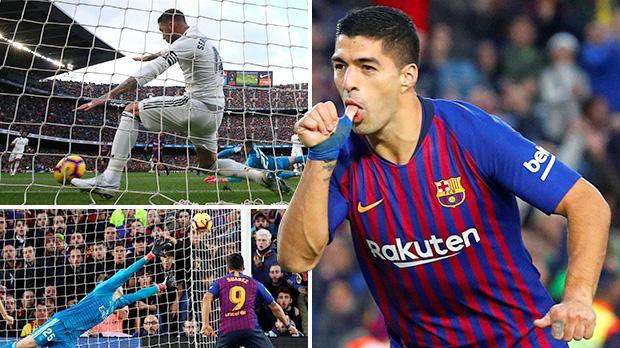 Hat-trick thần thánh của Suarez và top 5 điểm nhấn không thể bỏ qua ở trận El Clasico