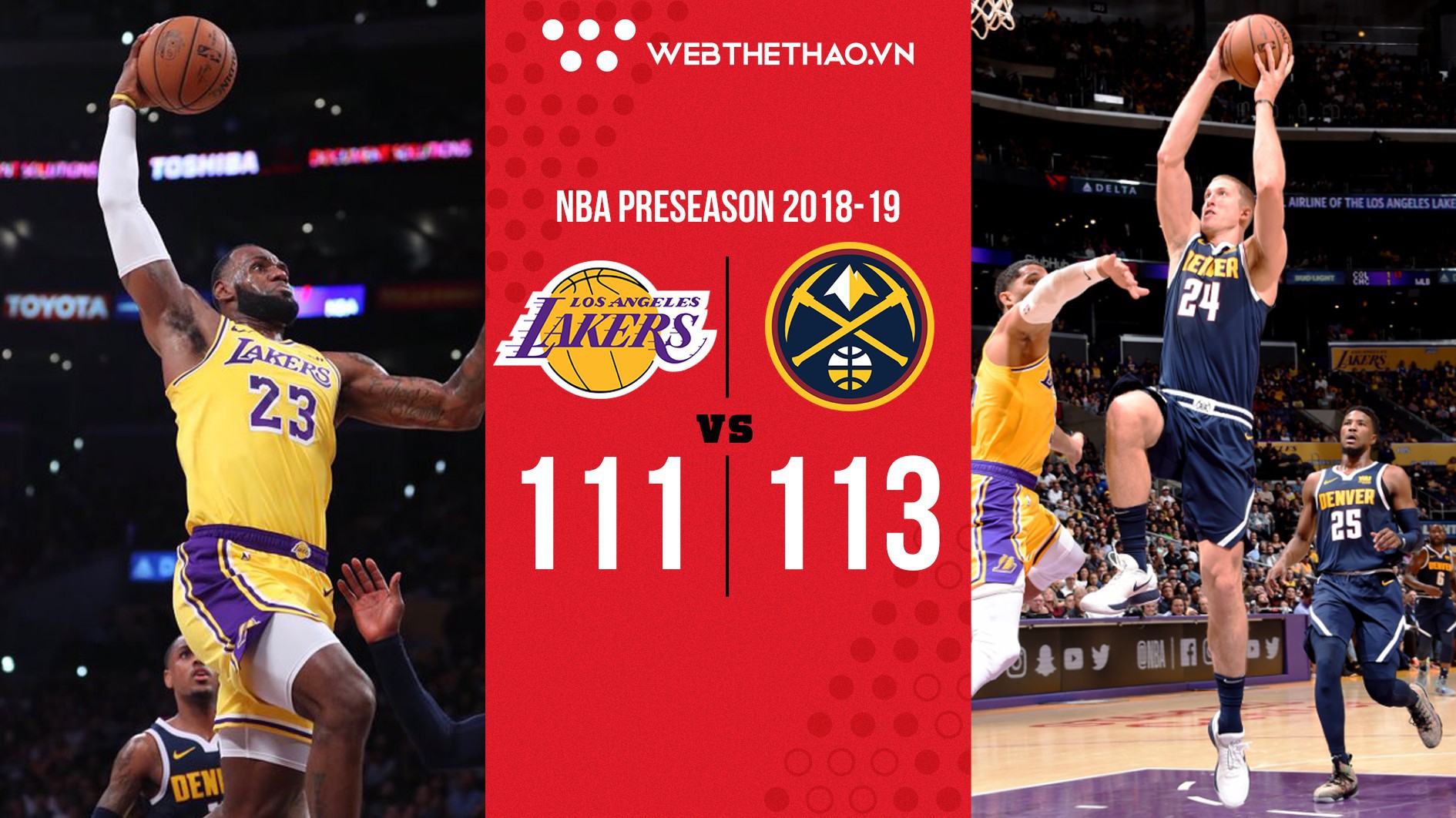 Trung phong cao kều Mason Plumlee phá hỏng buổi ra mắt sân nhà của LeBron James như thế nào?