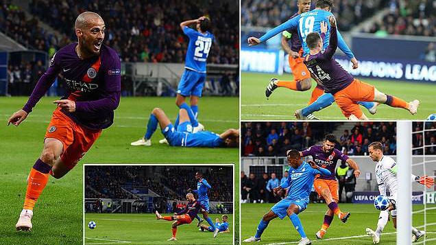 Người hùng David Silva và 5 thống kê khó tin khi Man City ngược dòng hạ Hoffenheim ở C1/Champions League