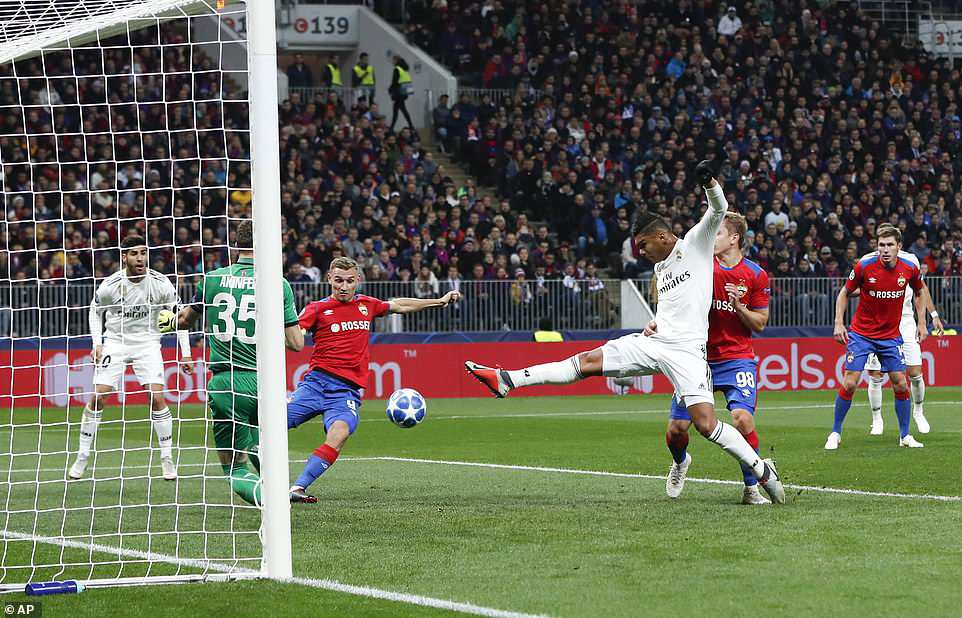 Bàn thua lịch sử và top 5 sự kiện đáng chú ý trong thất bại sốc của Real trước CSKA Moscow - Ảnh 5. Bàn thua lịch sử và top 5 sự kiện đáng chú ý trong thất bại sốc của Real trước CSKA Moscow - Ảnh 5.