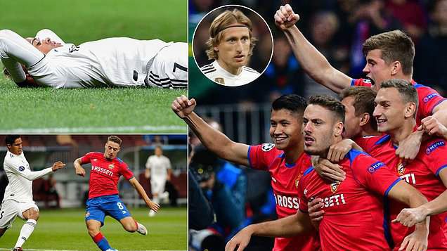 Bàn thua lịch sử và top 5 sự kiện đáng chú ý trong thất bại sốc của Real trước CSKA Moscow