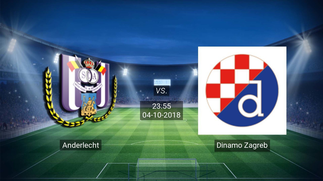Nhận định tỷ lệ cược kèo bóng đá tài xỉu trận Anderlecht vs Dinamo Zagreb