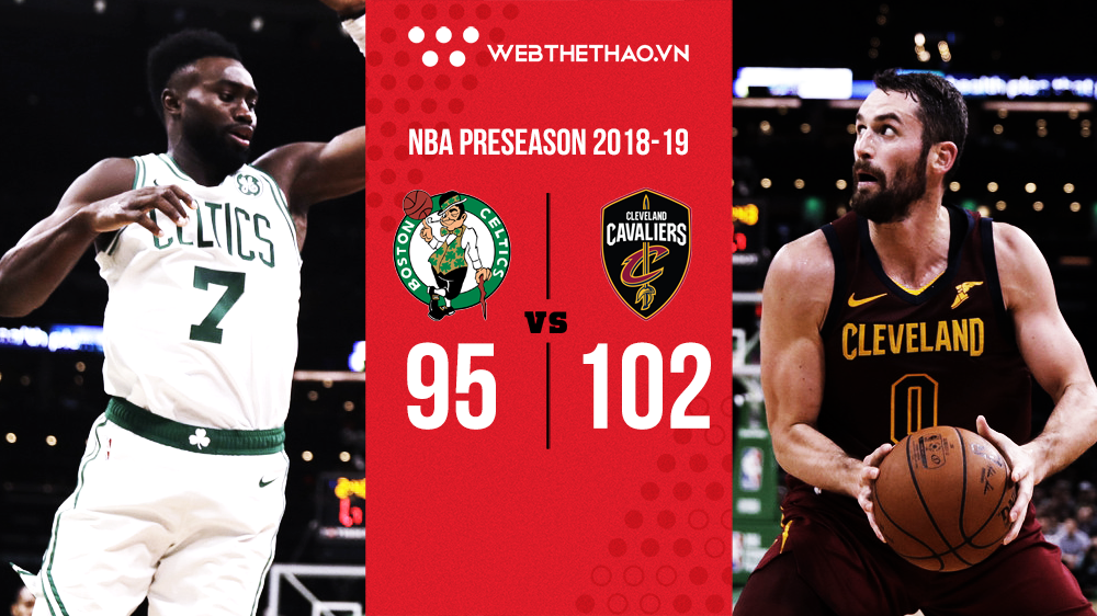 Boston Celtics giấu bài Kyrie Irving, Kevin Love ra mắt thành công ở vị trí mới