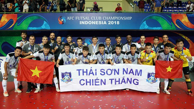 Futsal Thái Sơn Nam: “Nhà vua” Việt Nam mang dáng vóc hàng đầu châu Á