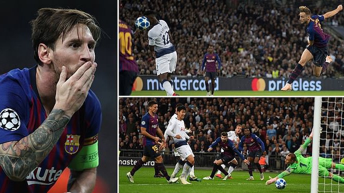 Messi hủy diệt Tottenham và 5  thống kê thú vị trong chiến thắng của Barca