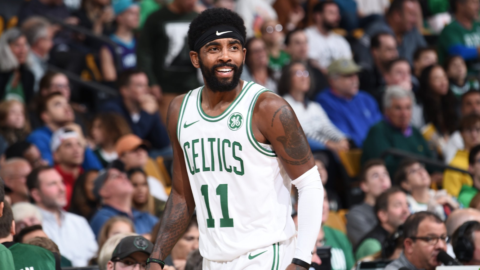 Xin lỗi New York Knicks, Kyrie Irving đang hạnh phúc ở Boston Celtics