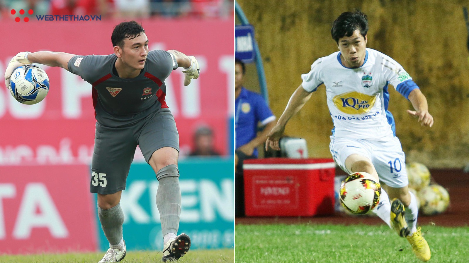Hai cuộc "đấu súng" vòng 26: Công Phượng, Văn Lâm có đứng nhất V.League?