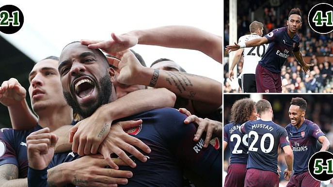 Arsenal thắng 6 trận liên tiếp ở Ngoại hạng Anh và 5 điểm nhấn trong trận gặp Fulham