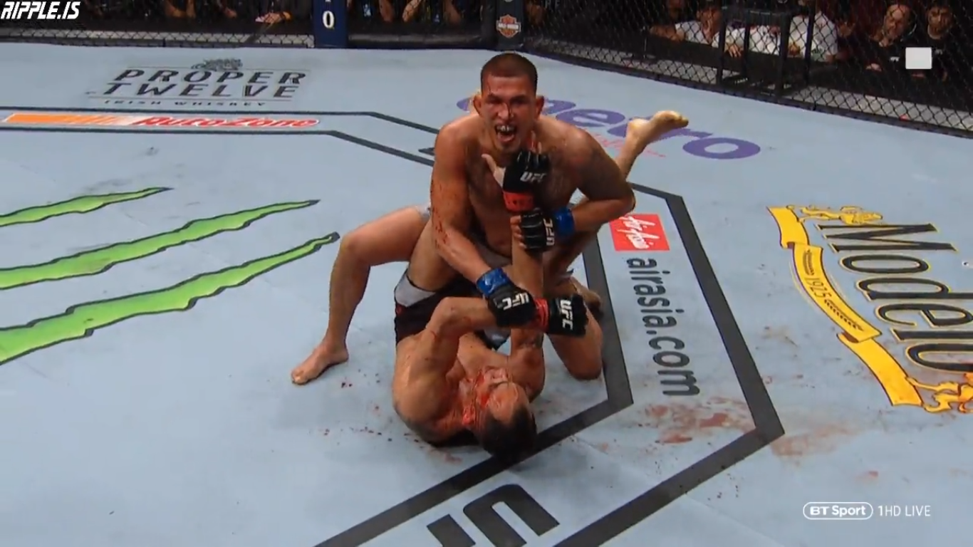 Anthony Pettis gãy xương bàn tay trong cuộc đối đầu với Tony Ferguson - Ảnh 6. Anthony Pettis gãy xương bàn tay trong cuộc đối đầu với Tony Ferguson - Ảnh 6.