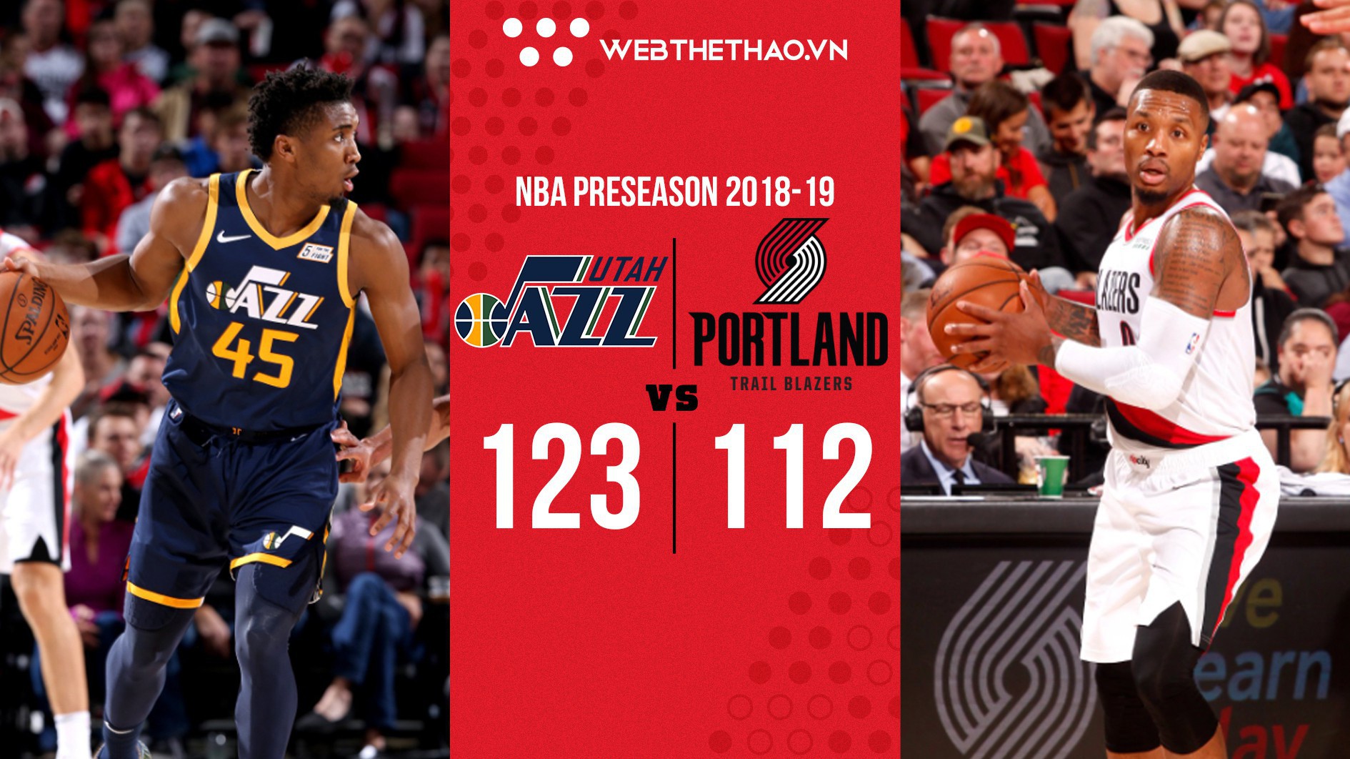Cày trong 2 tiếng nhưng phá chỉ trong vài phút, chẳng thể hiểu nổi Blazers đã thua Utah Jazz như thế nào