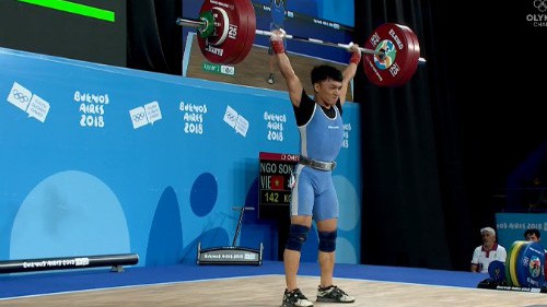 Ngô Sơn Đỉnh giành HCV Olympic trẻ 2018 ở "hạng cân tủ" 56kg