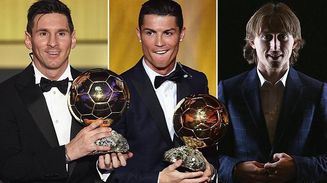 Nhà cái đặt cửa Modric giành Quả bóng Vàng 2018