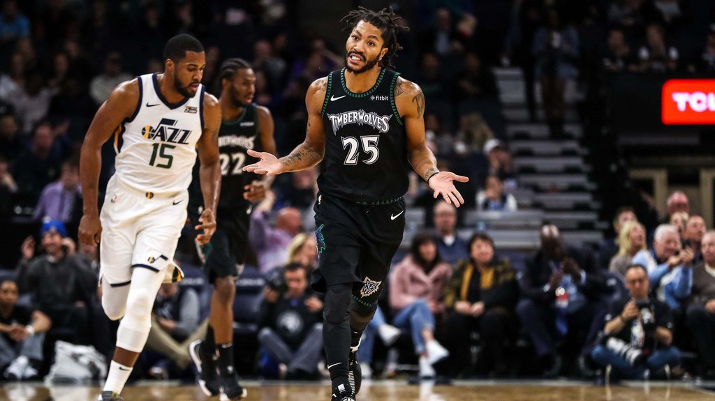 Derrick Rose chính là cầu thủ chăm chỉ nhất ở Minnesota Timberwolves kể từ thời Kevin Garnett