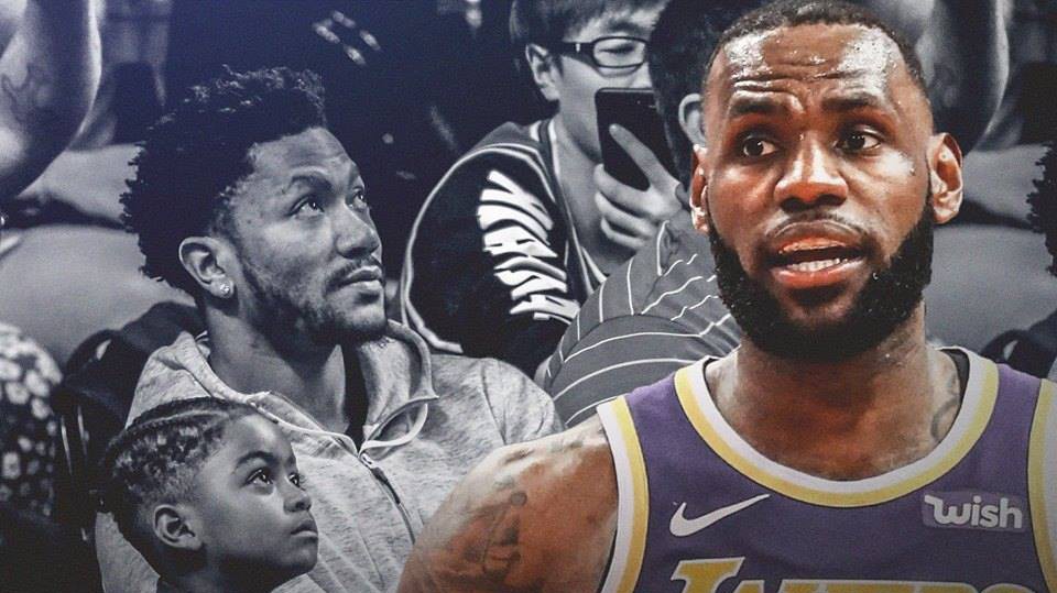 LeBron James tâm sự đầy xúc động về Derrick Rose