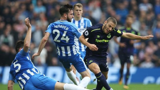 Nhận định tỷ lệ cược kèo bóng đá tài xỉu trận Everton vs Brighton