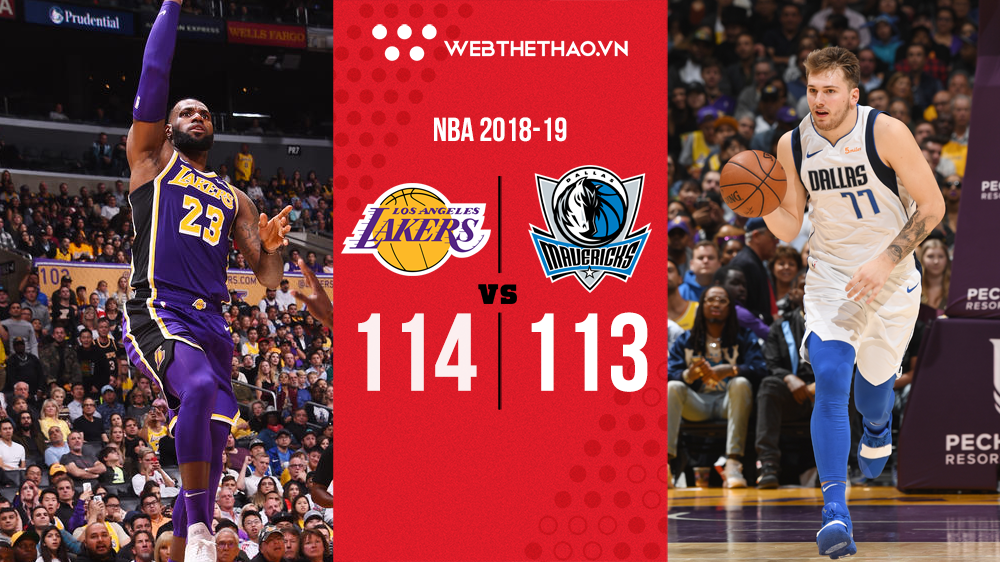 Suýt nữa Luka Doncic, fan ruột của LeBron James, đã hạ bệ Nhà Vua ngay trên "cung điện" Staples Center
