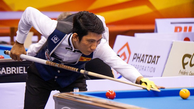Giải carom 3 băng triệu đô Guri 2018: Ngô Đình Nại loại cơ thủ số 1 thế giới để giành vé vào bán kết