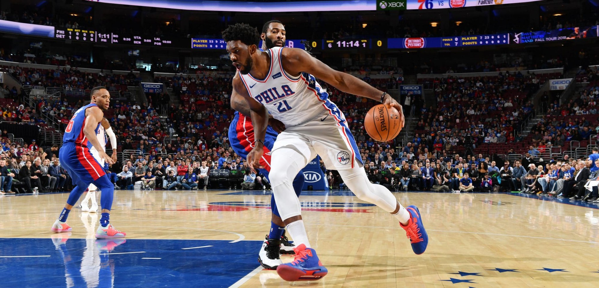 Nghe Joel Embiid bàn về chuyện trash-talk trên sân - Ảnh 1. Nghe Joel Embiid bàn về chuyện trash-talk trên sân - Ảnh 1.