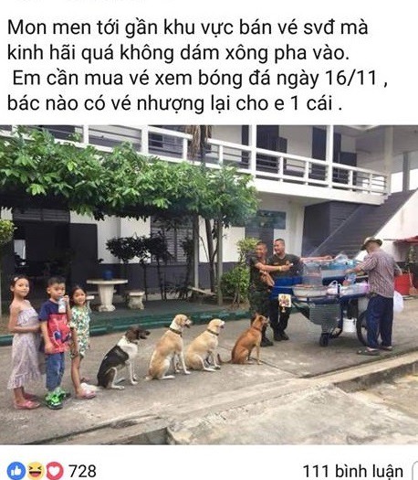 Hành trình xếp hàng mua vé xem ĐT Việt Nam qua “tiếng than” của cư dân mạng - Ảnh 1. Hành trình xếp hàng mua vé xem ĐT Việt Nam qua “tiếng than” của cư dân mạng - Ảnh 1.