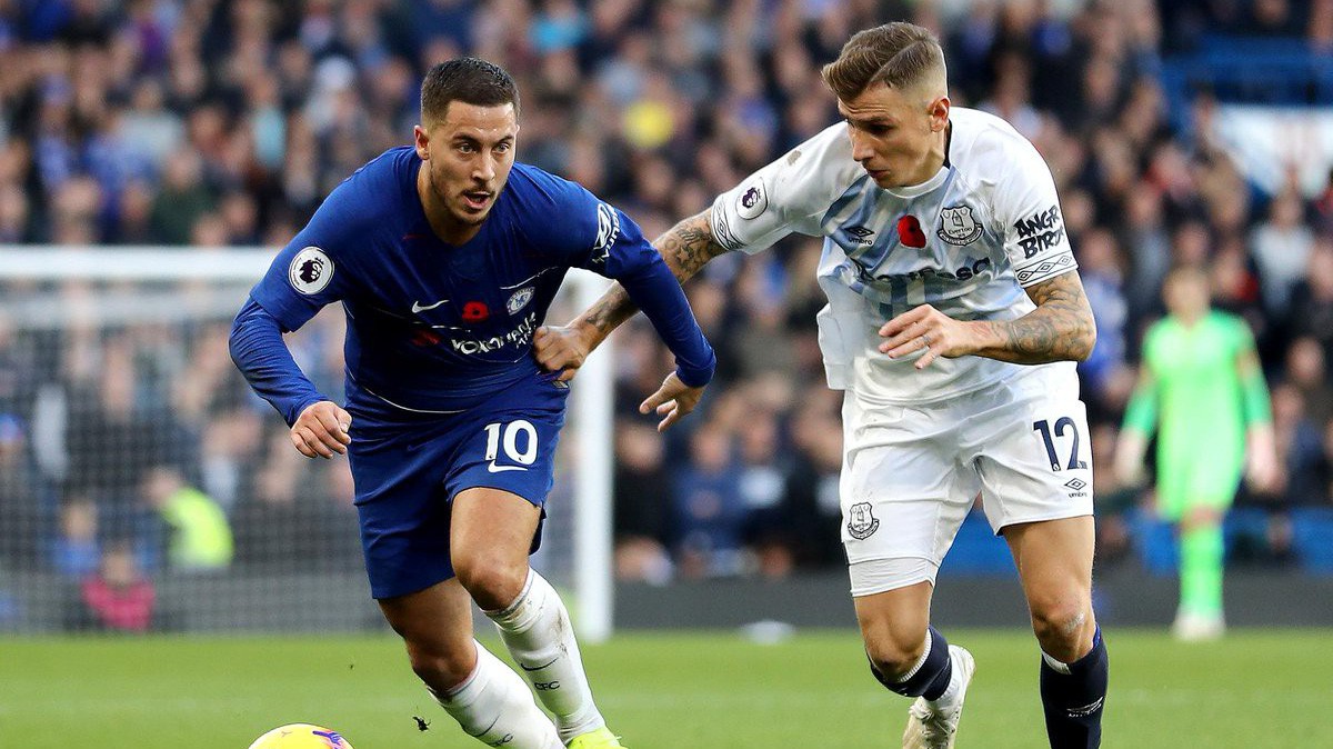 Video kết quả vòng 12 Ngoại hạng Anh 2018/19: Chelsea - Everton