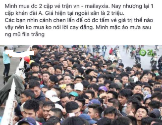 Hành trình xếp hàng mua vé xem ĐT Việt Nam qua “tiếng than” của cư dân mạng - Ảnh 3. Hành trình xếp hàng mua vé xem ĐT Việt Nam qua “tiếng than” của cư dân mạng - Ảnh 3.