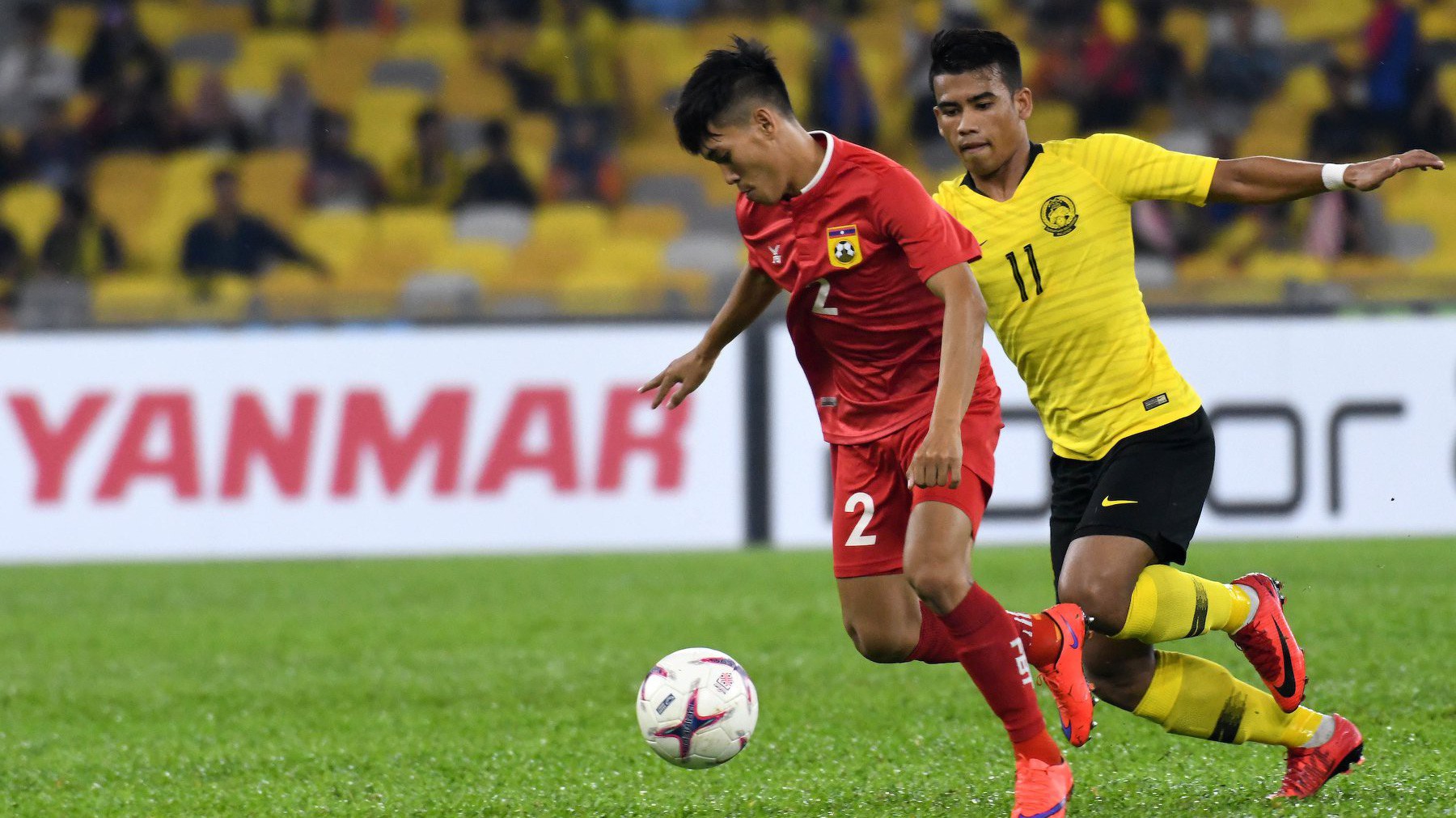 Cầm cự đến những phút cuối, ĐT Lào vẫn để Malaysia đè bẹp chỉ trong 5 phút