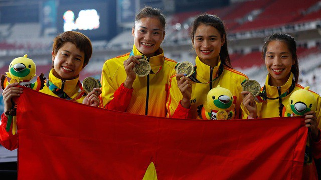HCĐ 4x400m nữ ASIAD 2018: Dấu son điền kinh châu Á