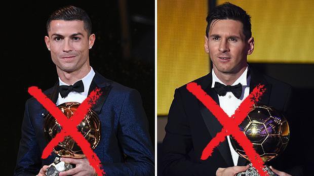SỐC: Sau một thập kỷ, Ronaldo và Messi cùng trượt Top 3 danh hiệu "Quả bóng vàng" 2018