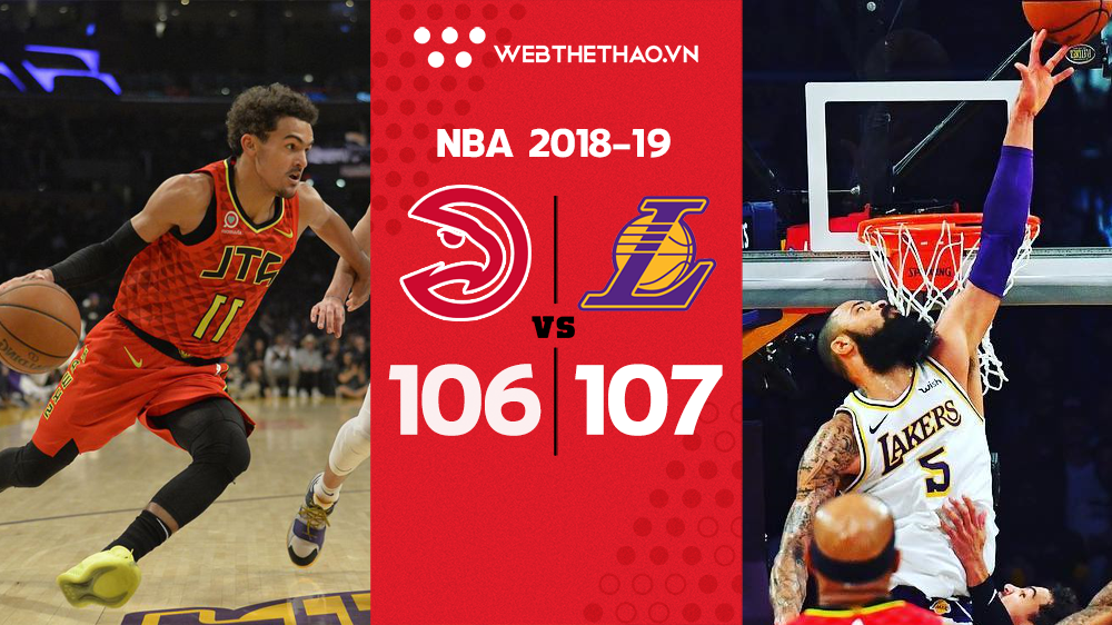 Tyson Chandler giải cứu Lakers sau khi vô hiệu hóa tuyệt kỹ "Giọt lệ rơi" của Trae Young