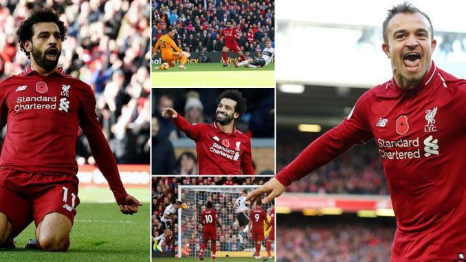 Ngạc nhiên về số bàn thắng của Liverpool ghi được khi có “tứ tấu” trên sân
