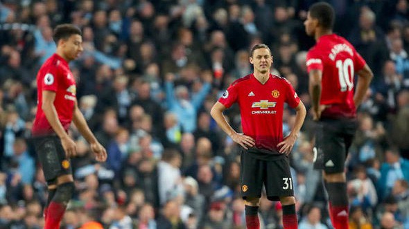 Man Utd của Mourinho thua trận derby vì làm điều chưa bao giờ xảy ra dưới thời Sir Alex