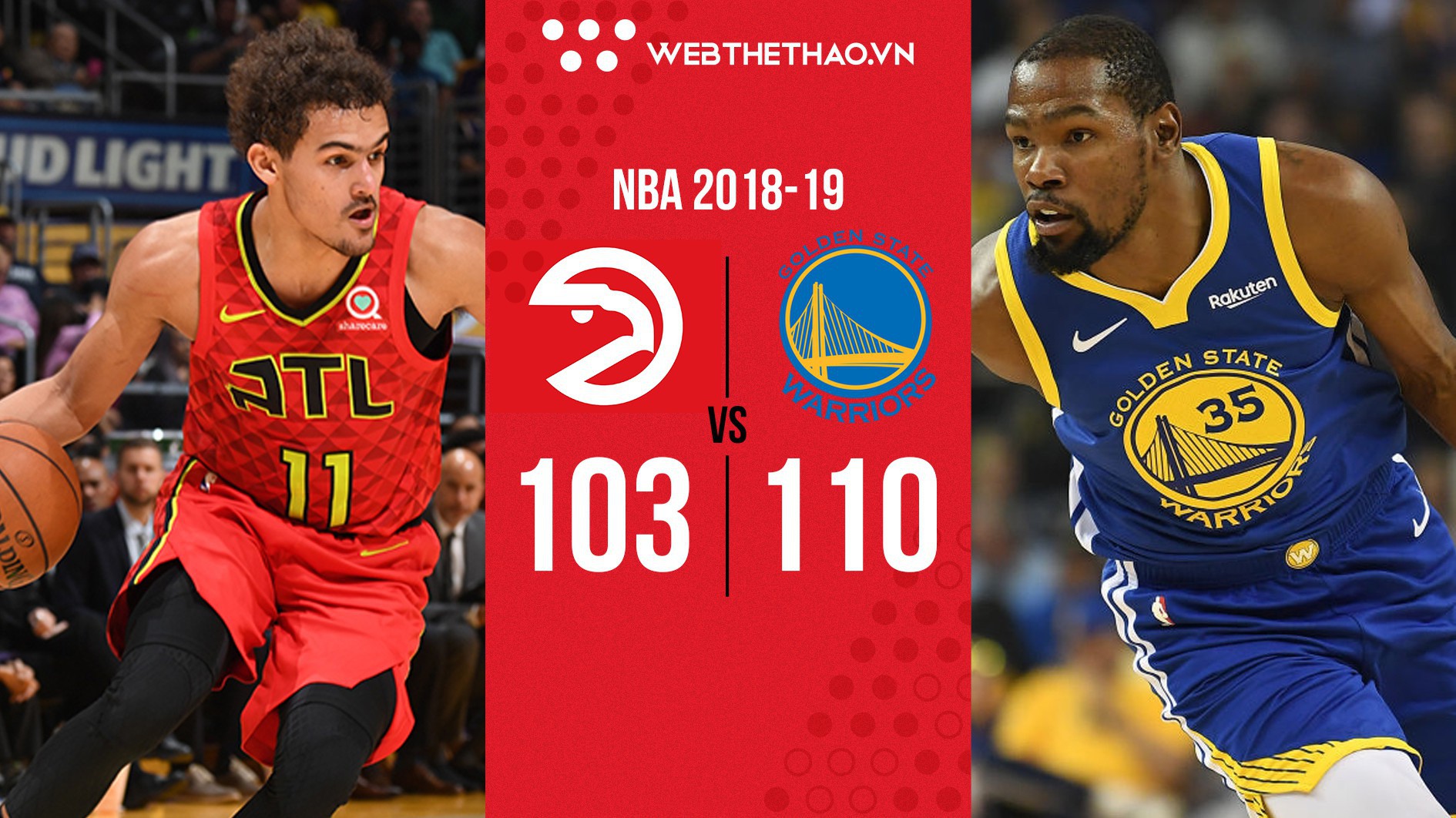 Cãi nhau thì Draymond Green chịu, gánh đội cứ để Kevin Durant lo