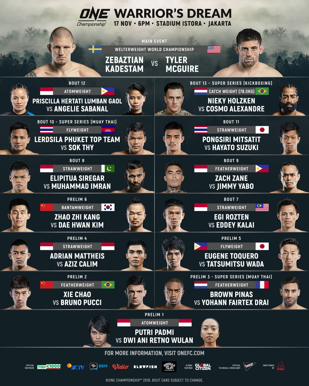 ONE: WARRIOR’S DREAM – 5 lý do để theo dõi sự kiện tổ chức tại Jakarta - Ảnh 1.