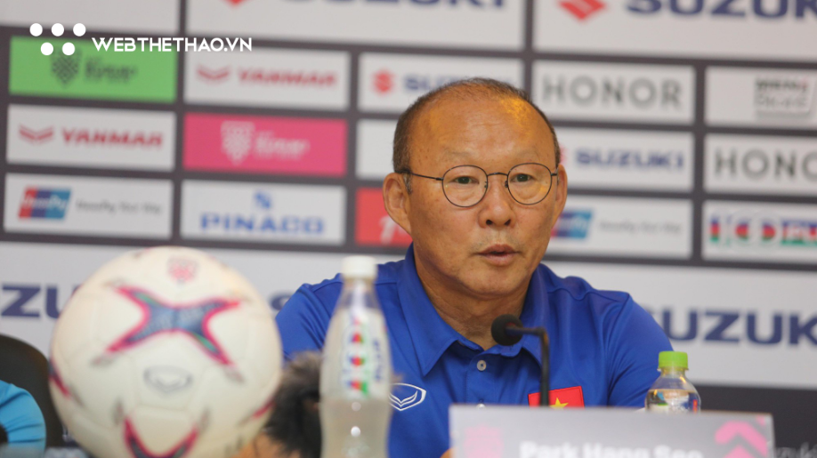 HLV Park Hang Seo: “ĐTVN có nhiều lợi thế và quyết tâm giành chiến thắng trước Malaysia.”