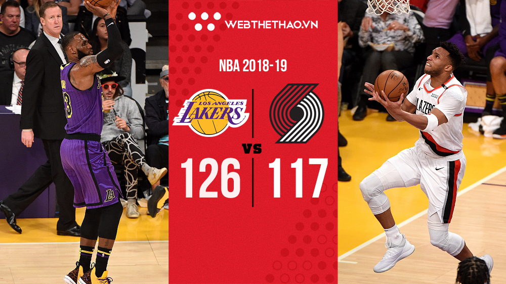 Chê anh không biết ném phạt, LeBron James tặng hẳn Portland Trail Blazer cơn mưa 3 điểm