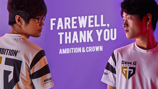 Gen.G chia tay Crown và Ambition