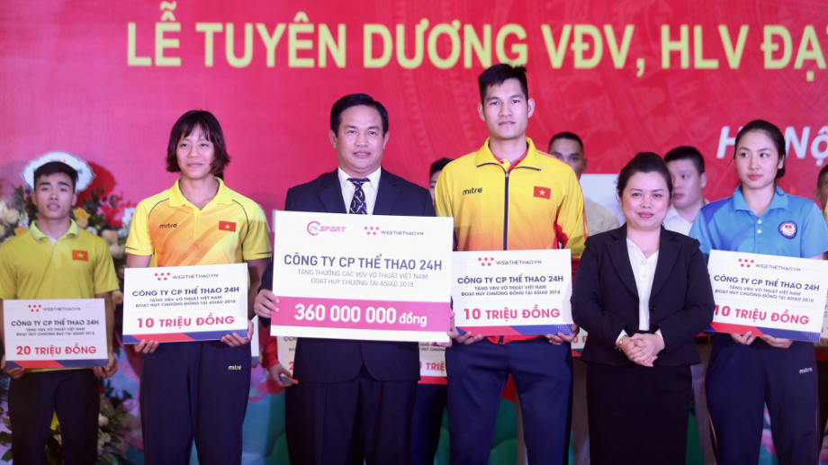 Mừng công ASIAD, Webthethao.vn tặng thưởng cho tất cả các võ sĩ Việt Nam đoạt huy chương