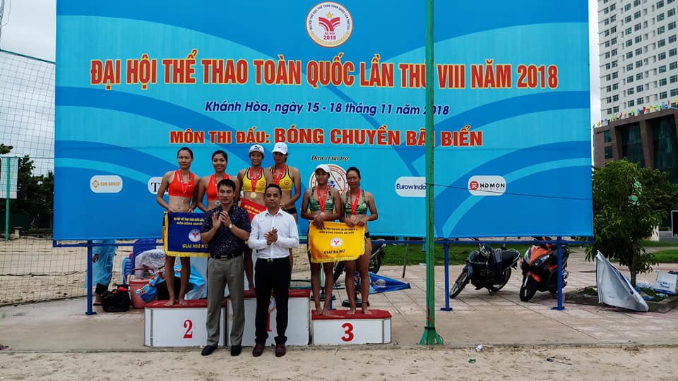 Đại hội TDTT toàn quốc 2018: Khánh Hòa thắng lớn ở môn bóng chuyền bãi biển - Ảnh 2. Đại hội TDTT toàn quốc 2018: Khánh Hòa thắng lớn ở môn bóng chuyền bãi biển - Ảnh 2.