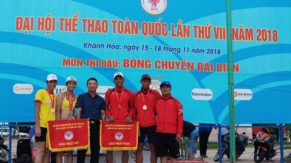 Đại hội TDTT toàn quốc 2018: Khánh Hòa thắng lớn ở môn bóng chuyền bãi biển