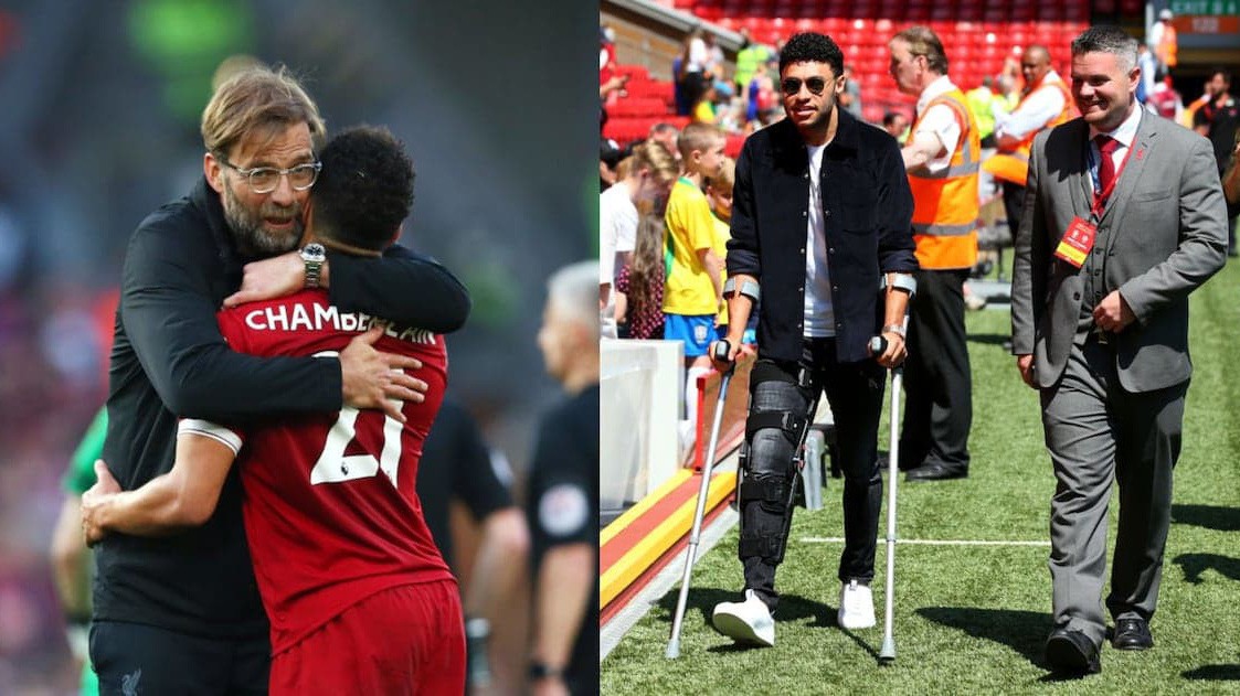 Chamberlain tiết lộ liều thuốc hơn... doping của Klopp trong suốt thời gian điều trị chấn thương