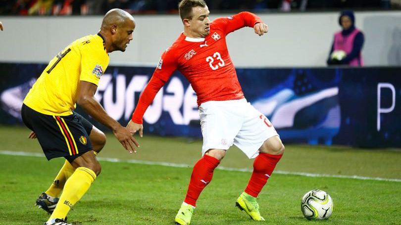 Thua thảm Thụy Sĩ, Bỉ mất vé vào bán kết UEFA Nations League