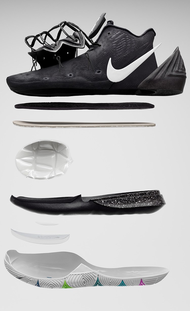 Chi tiết từng bộ phận của Nike Kyrie 5. Chi tiết từng bộ phận của Nike Kyrie 5.