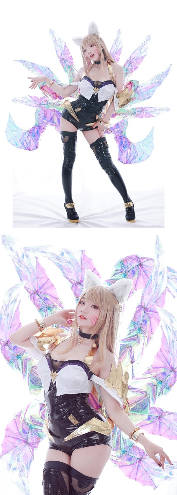 Ngắm nhìn màn cosplay sexy Ahri K/DA của AZA Miyuko - Ảnh 5.