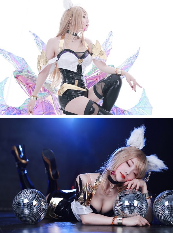 Ngắm nhìn màn cosplay sexy Ahri K/DA của AZA Miyuko - Ảnh 7.