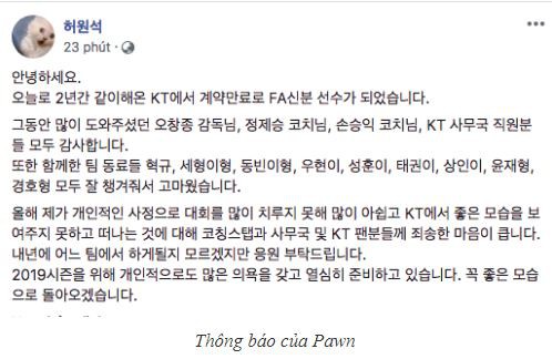 Deft, Pawn, Ucal & Rush chính thức rời khỏi đội hình KT Rolster - Ảnh 1.