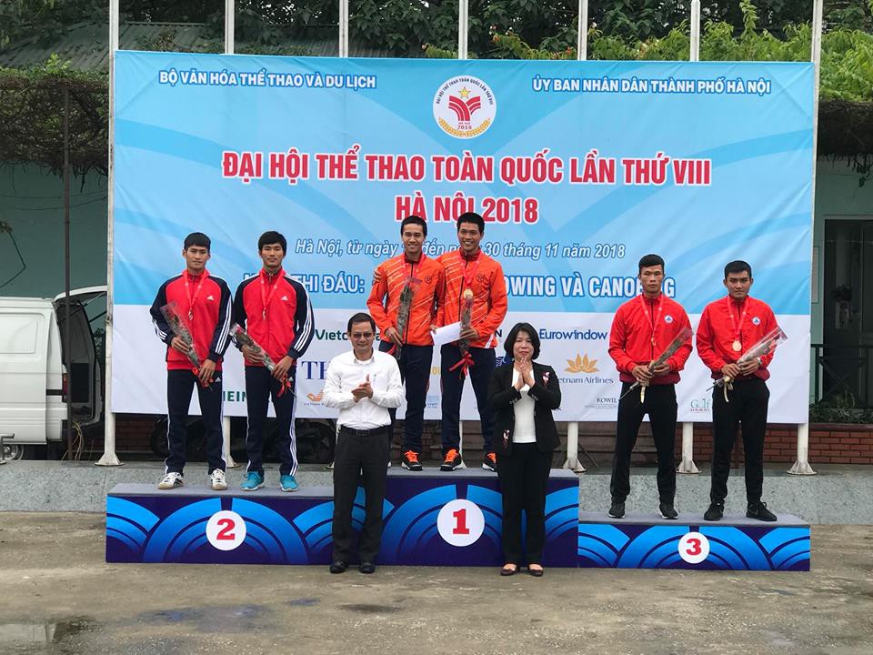 Rowing Đại hội TDTT toàn quốc 2018: Chủ nhà Hà Nội độc chiếm ngôi đầu - Ảnh 1.