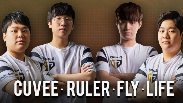 Gen.G xác nhận CuVee, Fly, Ruler và Life gia nhập đội hình cho mùa giải 2019
