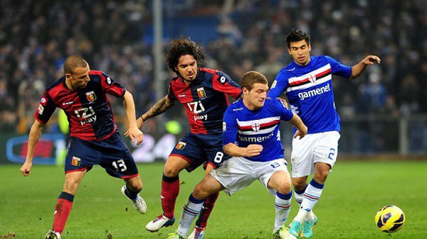 Nhận định tỷ lệ cược kèo bóng đá tài xỉu trận Genoa vs Sampdoria