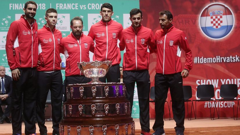 Pháp không được đánh giá cao khi tiếp đón Croatia trong trận chung kết Davis Cup